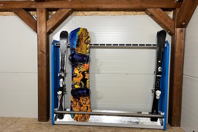 Ski storage room